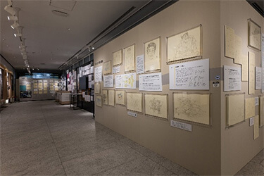 「太田晃博 作画展2nd -イメージを具現化するアニメーターの仕事 -」展示風景